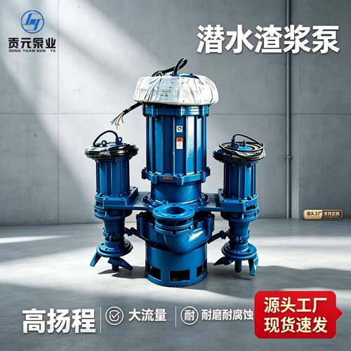 潜水渣浆泵 沙场抽沙水底作业渣浆泵 电厂脱硫污水处理潜水泥浆泵