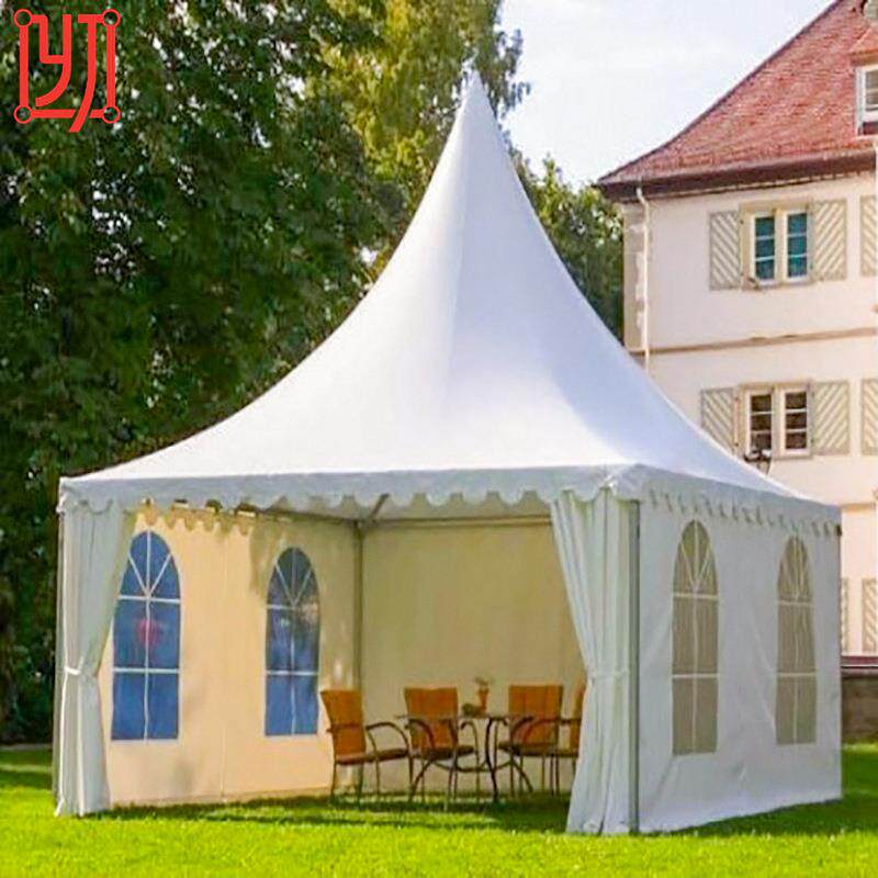 四面围布帐篷6*6m尖顶帐篷车展活动广告欧式尖顶篷房吊顶篷tent