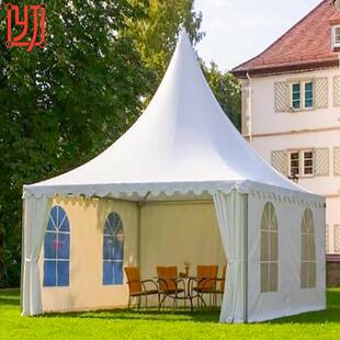 四面围布帐篷6 尖顶篷房吊顶篷tent 6m尖顶帐篷车展活动广告欧式