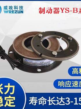 威政科技电磁通电制动器刹车塔机回转YS-B-1.2/2.5/5/120/20/100