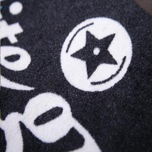 印创意防地毯LogoDo 橡胶滑门g垫尼龙花商用lPM8900oo广告地垫个性