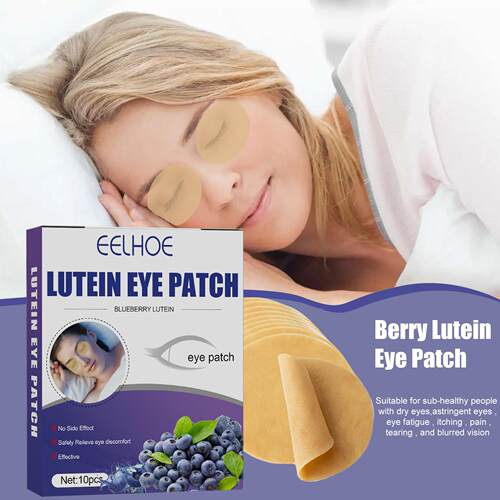 EELHOE Blueberry Lutein Eye Patches, designed to alleviate e