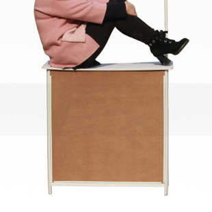 地推桌子铝合金折叠便携式促销桌台摆摊广告桌子展示架促销台桌子