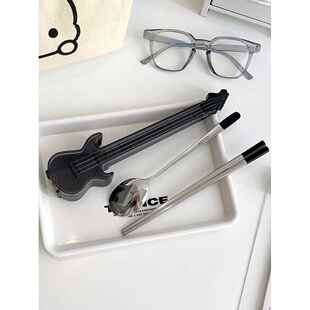 创意餐具便携304不锈钢套装一人用宿舍学生上班族勺子筷子收纳盒