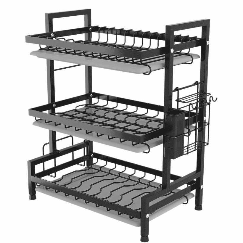 水杯架放收纳碗盘架厨房家用架多功能碗筷物沥水置收纳碗碟碗架架