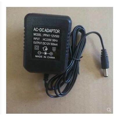 美科K-8652 8650多功能61键电子琴电源线充电器适配器变压器插头
