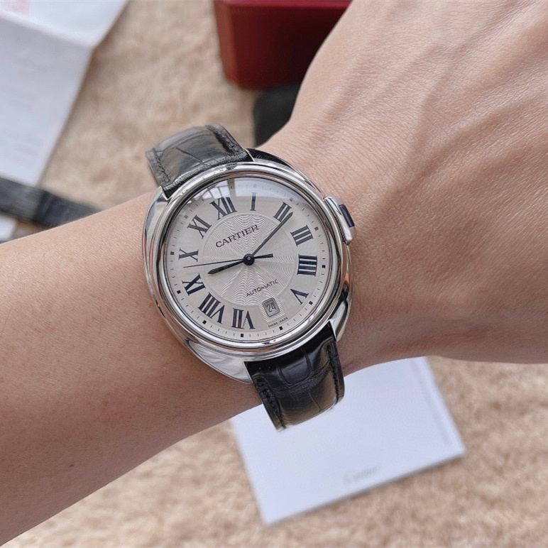 40mm[9.8新]卡地亚钥匙系列自动机械男士手表男表WSCL0018