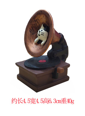zakka留声机INS工艺品装饰摆件