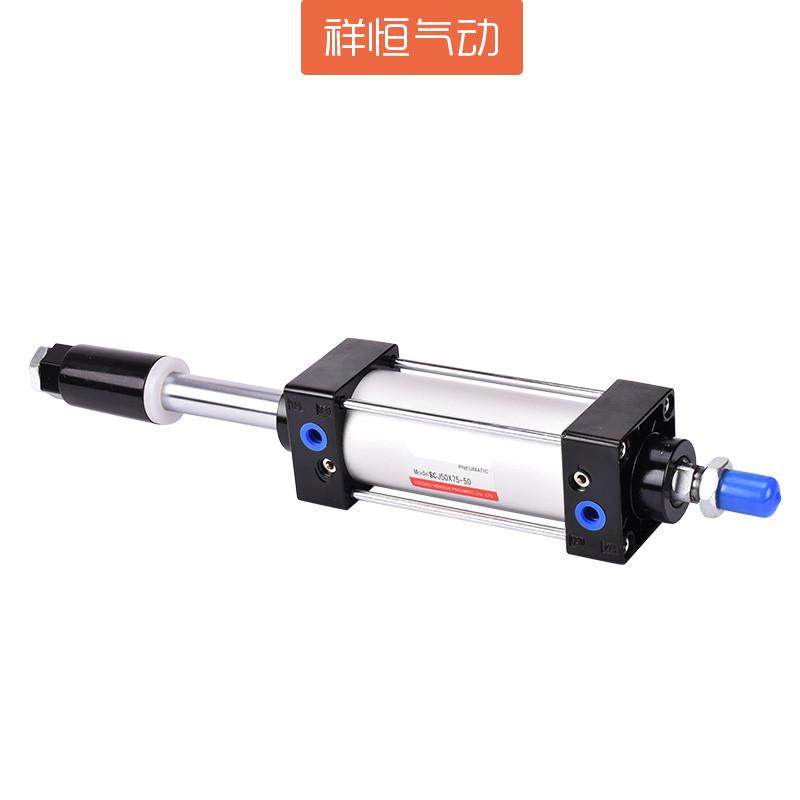 行程200-/3001005063可调150双头5025气缸/scj40 出/  -80 /sx75
