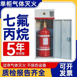 七氟丙烷灭火器无管网七氟丙烷单柜式 置40L70L90L120 灭火装