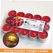 Scented Christmas Tealight Wedding Gif1 Candles Sinnlig