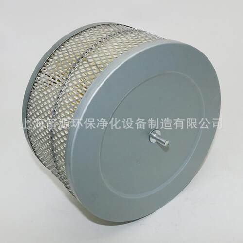 口62MM外径2空22*高13一体式空滤空一体式空压机空气2滤芯铁卡脖