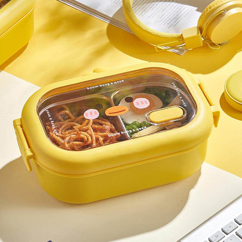 德国进口不锈钢保温饭盒学生上班族专用分格食品级分隔便当餐盒子