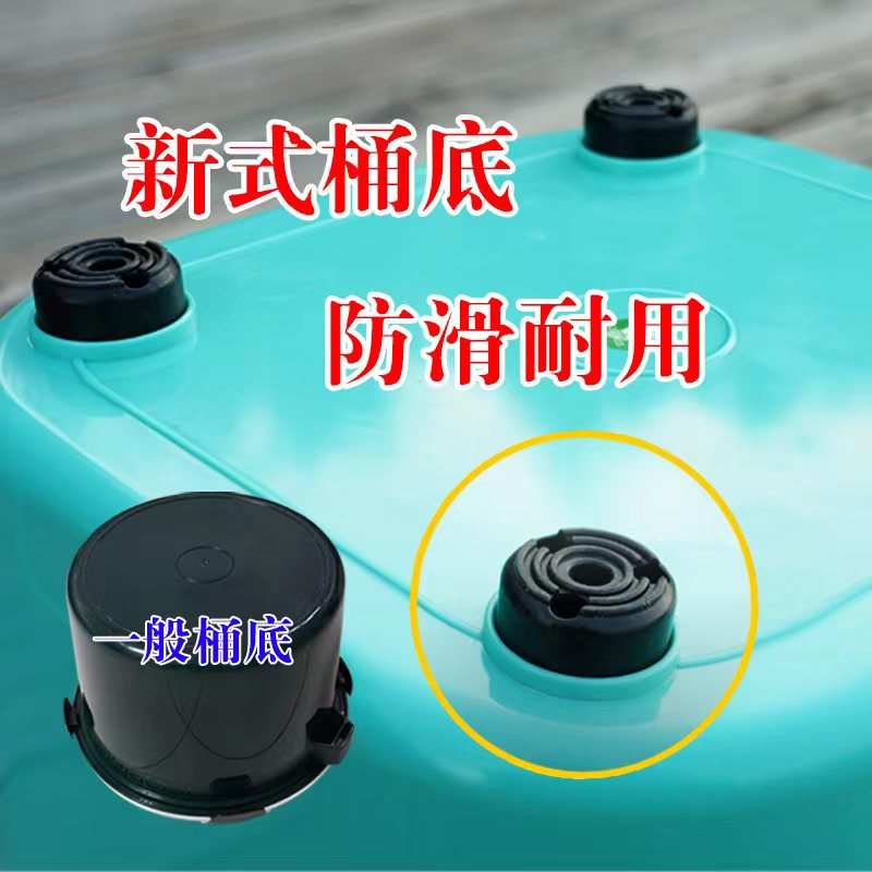 多功能开饵桶饵料盆带盖黑坑散炮盆钓鱼饵盆鱼食鲢鳙鱼饵料盆大容