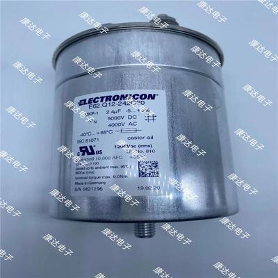 E62.Q12-242C202.4uF5000VDC4000VAC德国electronicon滤波电容