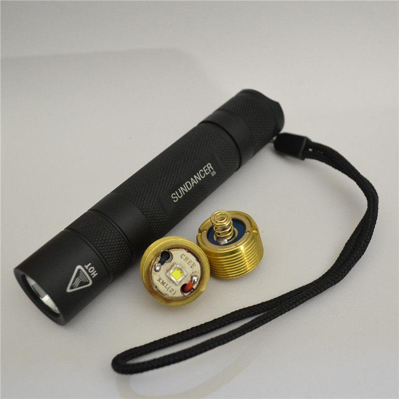 山阳S5强光手电筒sst40W不锈钢开关迷你户外骑行钓鱼2000流明远射