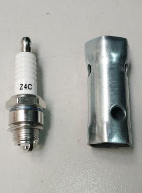 摩托车火花塞二冲程4114 BP7HS E6TC B7HS木兰50 重庆80 4135火嘴