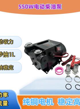 厂家大率电直动加油泵4981V24V2自吸抽油泵便功携式流抽油机车载