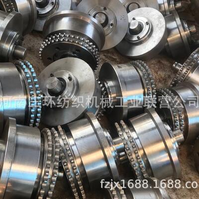 往复抓棉机FA006C-0800-2行走轮结合件 (带链轮)Travelling Whell