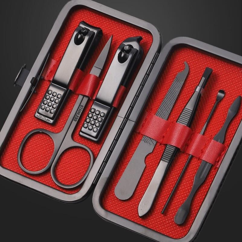 Nail Clipper Manicure Set Nail Cutter Scissor Cuticle Nipper - 实物图