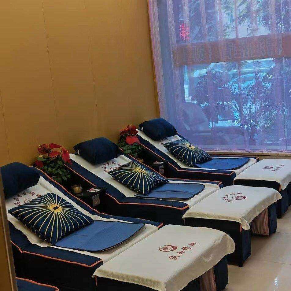足浴足疗沙发按摩桑拿踩背电动升降沐足洗浴自动手动浴场大厅躺椅