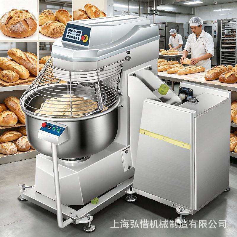 商用面包和面机自动翻缸和面机大型50kg75kg100kg125kg和面机商用