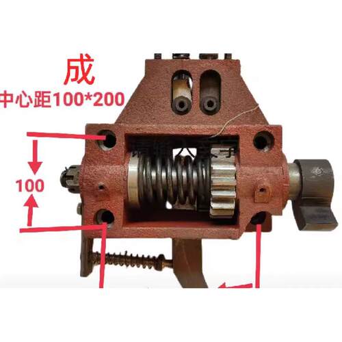 冲床配件80T100T160T操纵器总成开车盒大80T开车盒总成