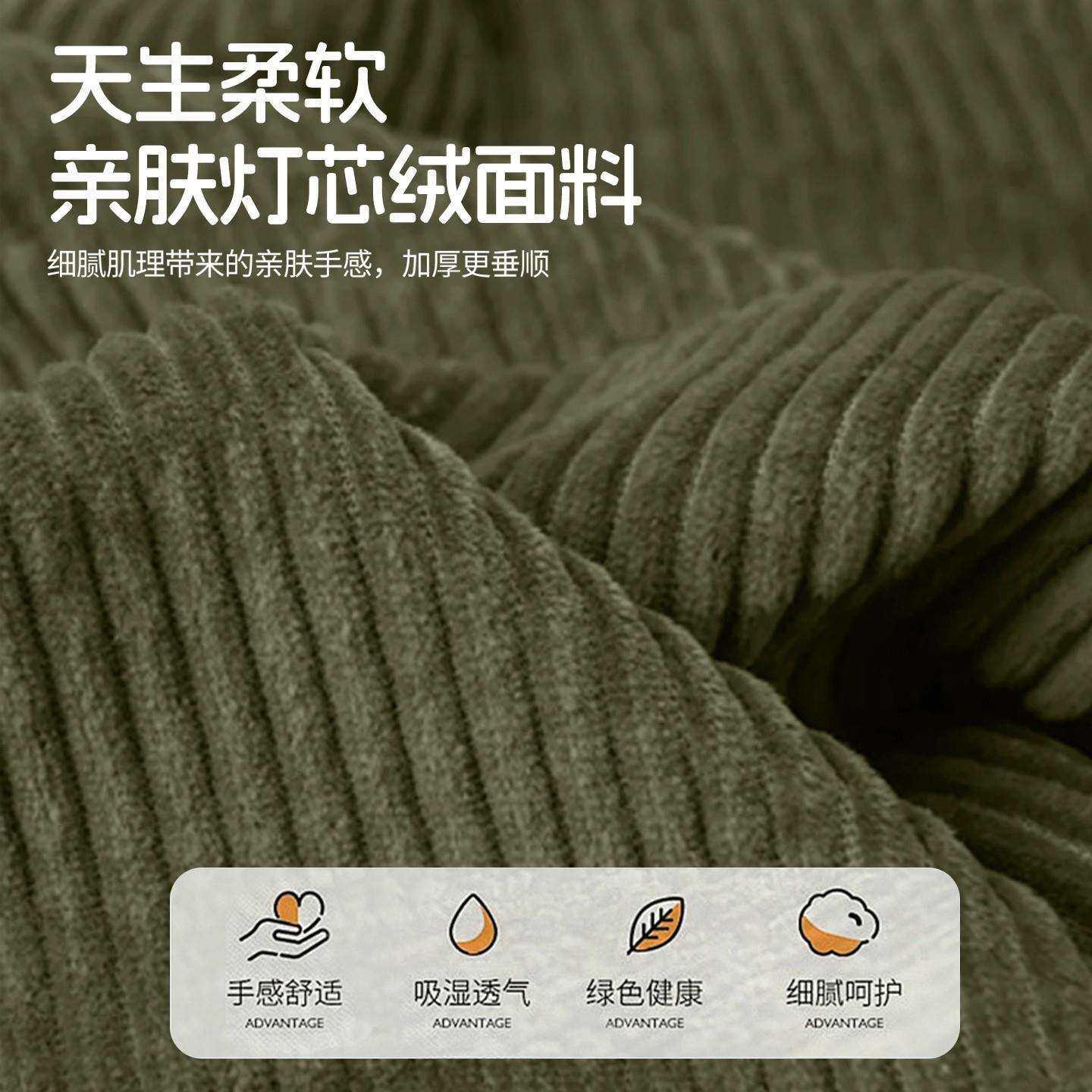 懒人沙发可躺可睡人类狗窝单人窝窝椅客厅卧室复古沙发懒人沙发