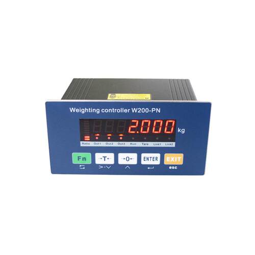 W200-PN标准称重控制器数显屏称重控制显示仪大型嵌入式仪表
