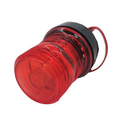 红色360°环照尾舷灯12-2V锚灯LED指示灯信号灯游艇小艇照明灯