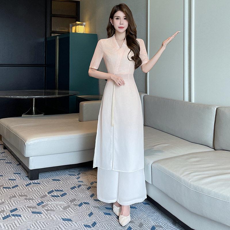 2026新款美容师工作服套装高级采耳服装养生会所足浴技师工作服女