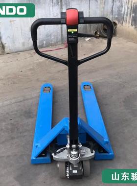 动电动搬运车简式叉车小型升降地牛托盘装卸车电易行手EUL走动升