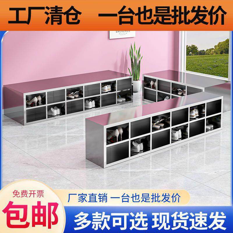 需定制304不锈钢鞋柜车间换鞋凳食品工厂无尘净化更衣室医院实验,商业/办公家具,更衣柜,淘宝优惠券,粉丝福利购,淘宝优惠卷