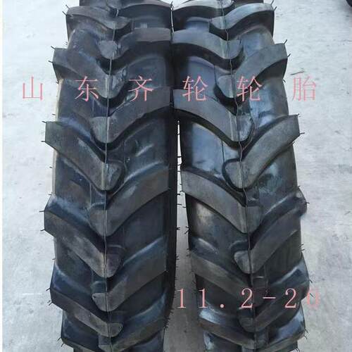 11.2-20农用机拖拉机轮胎人字纹防扎高耐磨