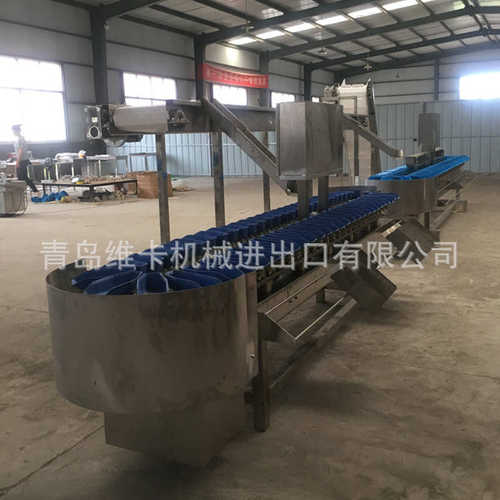 牡蛎螃蟹料盒式重量分选机 海参黄花鱼海产品分级机称重分拣机