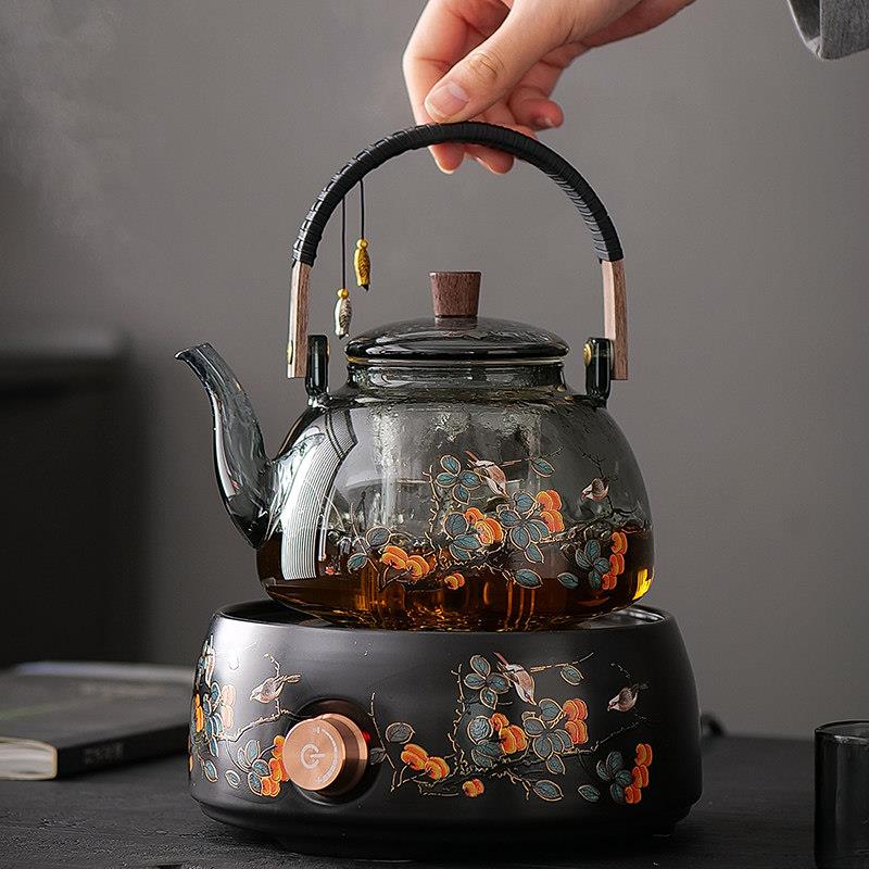 黑晶炉泡茶炉煮茶器小型烧水泡泡茶炉迷你电磁炉家用大功率电热炉