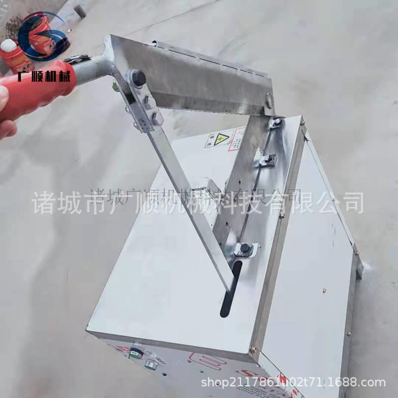 电助力手动剁鸡块机切骨机剁骨机切肉块机