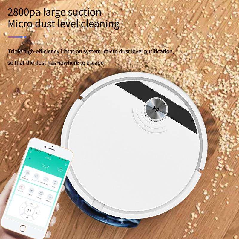 家用APP扫地机器人智能吸扫拖三合一摇控带水箱扫地机吸尘器