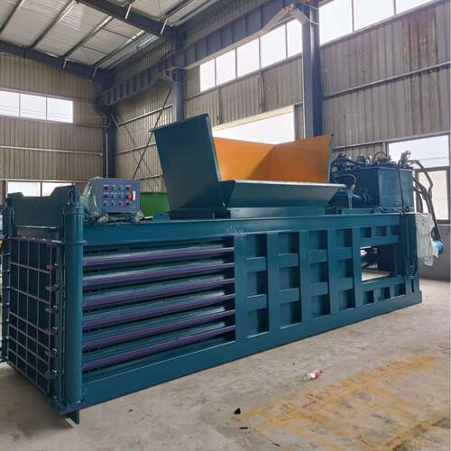 塑料瓶易拉罐打包机废纸箱废铁压块打包160吨全自动液压打包机