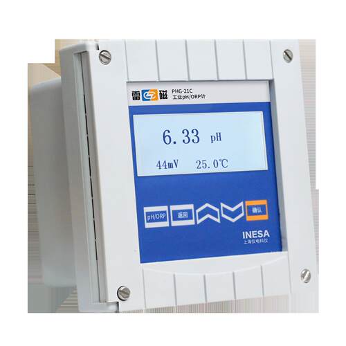 上海雷磁 PHG-21C型工业pH/ORP测量控制器FG-991C pH复合电极