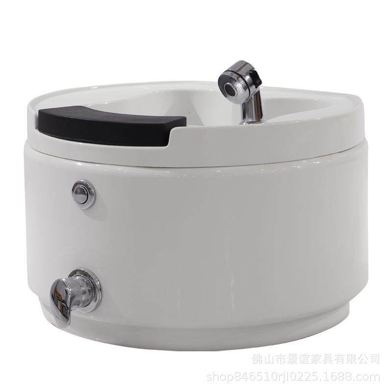 亚克力水疗足浴盆玻璃钢美甲店修甲移动足疗彩灯冲浪洗浴盆泡脚池