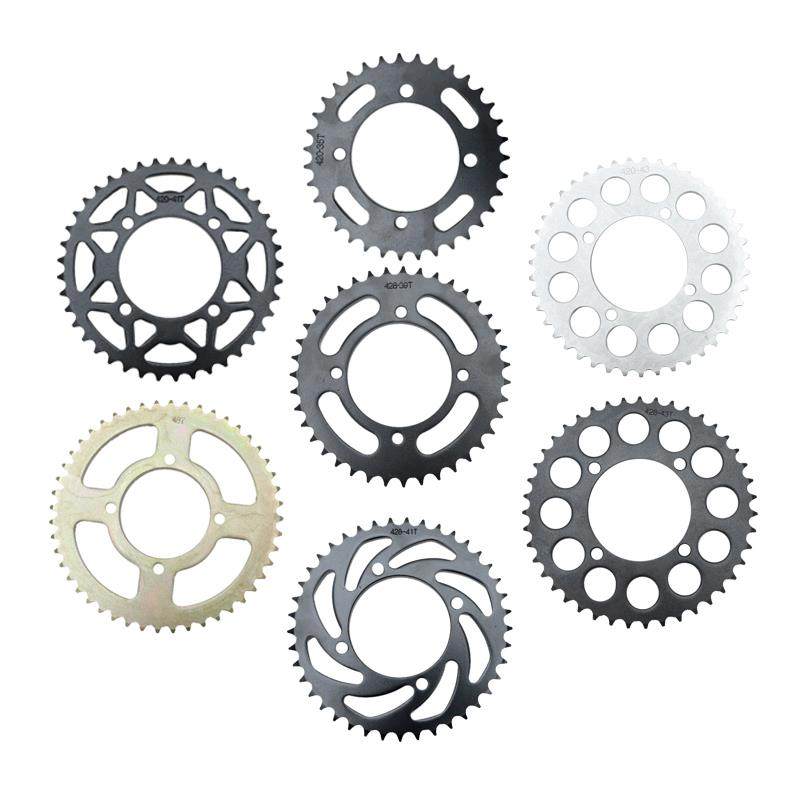 越野摩托车改装配件小高赛后炼轮大炼盘牙盘420#428