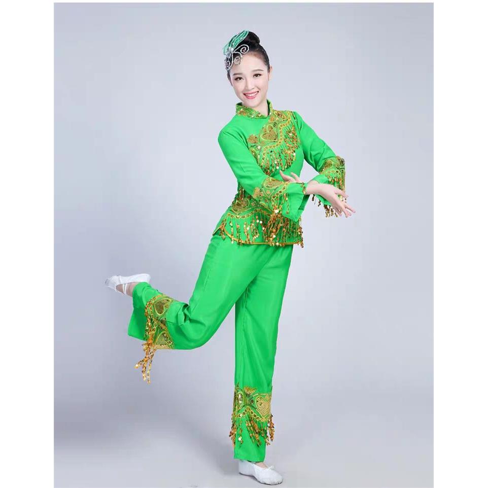 正品22舞4成北人长袖新款东秧歌服女装胶州蹈演出腰0鼓服装广场舞