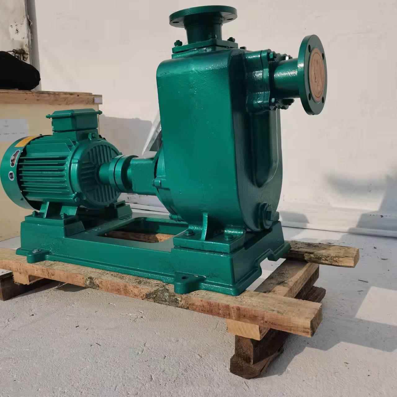 卧式不锈钢分体式污水自吸泵惠州沃德清水深坑水泵32ZW10-20-2.2