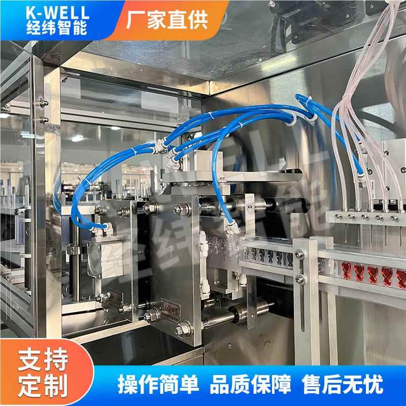南京经纬 葡萄230糖酸钙口服液自成自型灌装机 糖浆全动动装分机