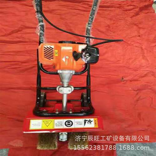 手推式钢筋除锈机彩钢瓦钢板清灰除锈机电动汽油清灰除锈机
