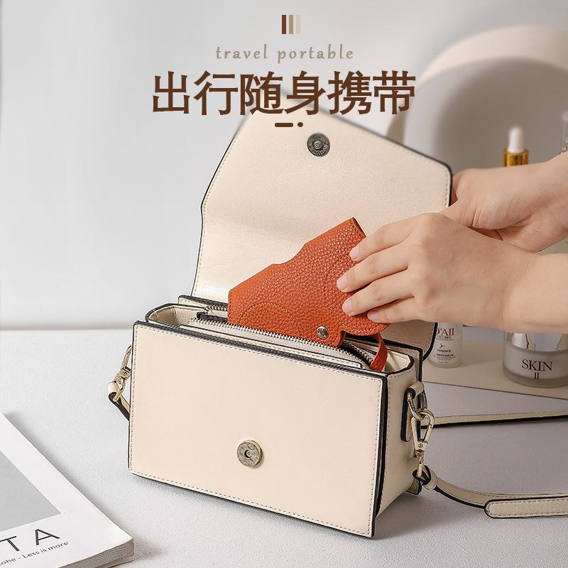 眼镜收纳包便携式女墨镜盒柔软眼镜夹保护套随身时尚近视小眼镜盒