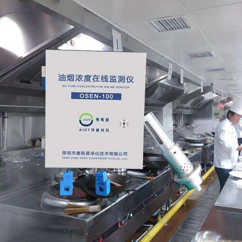 位食堂油烟智能监测终端酒店厨房油烟非甲烷总烃在线监测仪