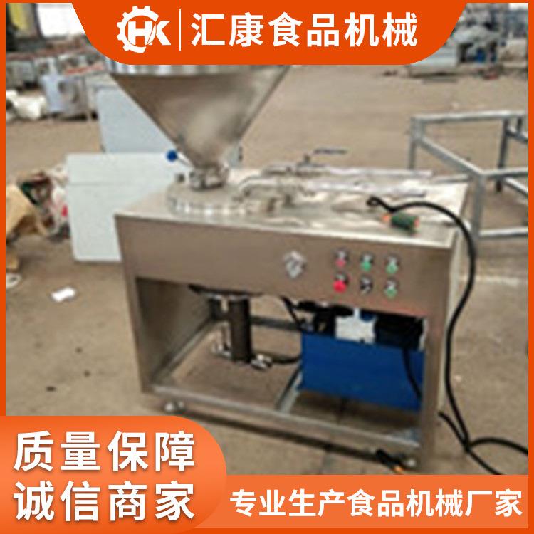 汇康生产腊肠灌肠机 双管灌肠设备 各种肠类制品的灌制