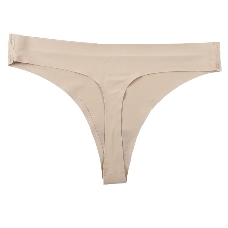 Color Solid Low-waist Briefs Yoga Fitness Sports